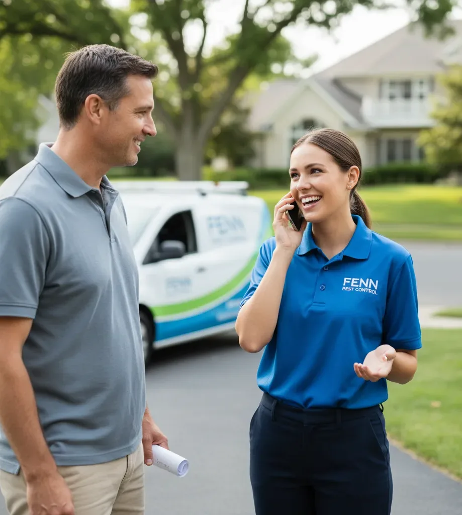 Fenn Pest Control customer support in Locke